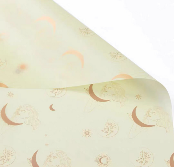 Moon Goddess Foggy Waterproof Wrapping Paper