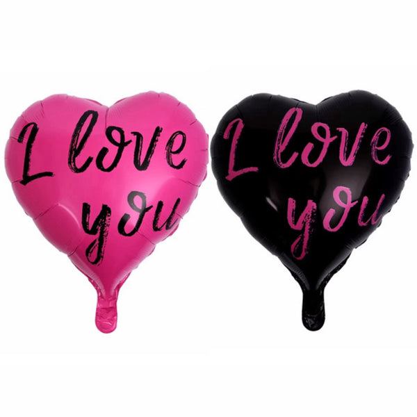 I Love You Heart Foil Balloon - 18 inch