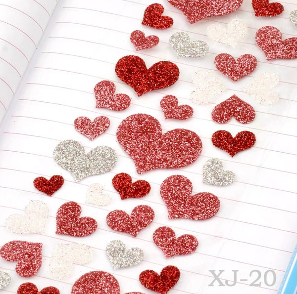 Glitter Heart Sticker