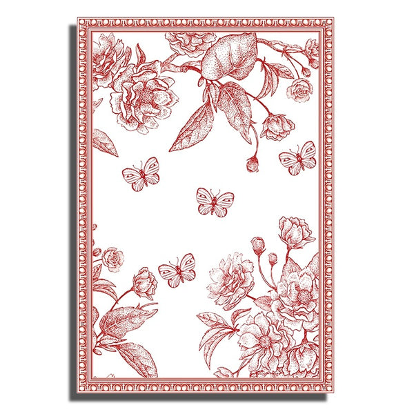 Girlie Garden Wrapping Paper