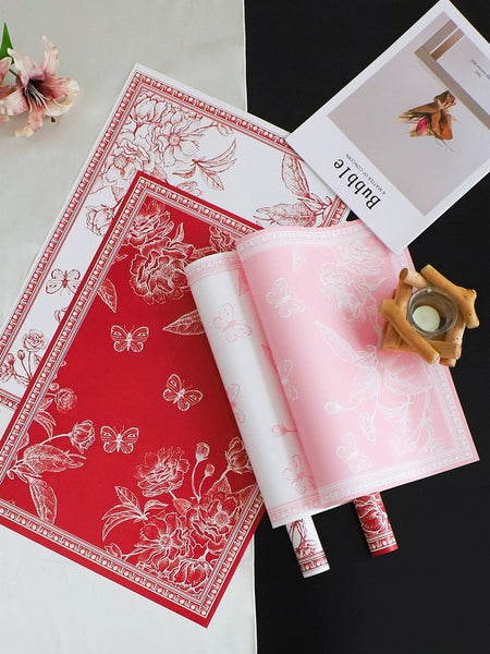 Girlie Garden Wrapping Paper