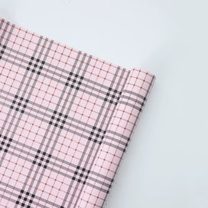 The Burb Check Print Wrapping Paper
