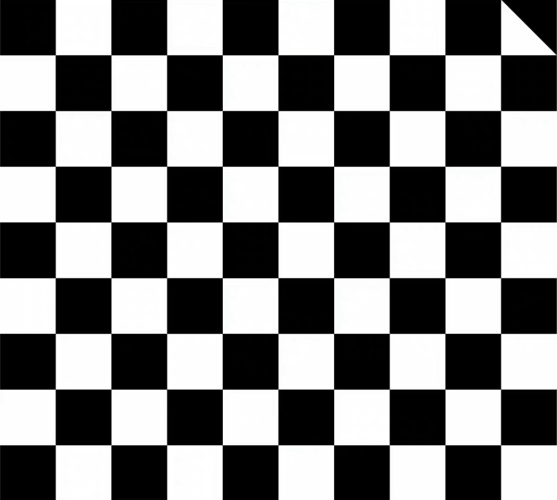 Checkerboard Waterproof Wrapping Paper