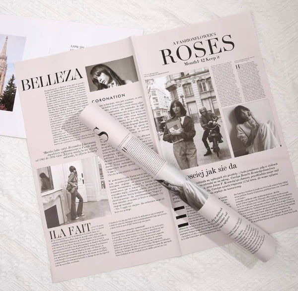 Newspaper Wrapping Paper