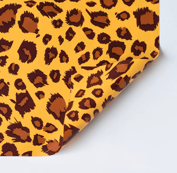 Leopard Pattern Waterproof Wrapping Paper