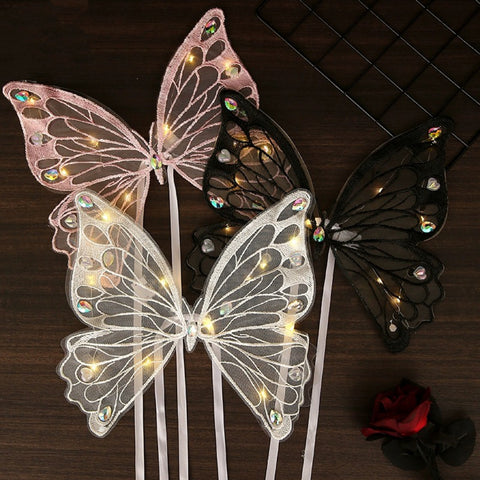 Giant Lace PVC Butterfly Accessory