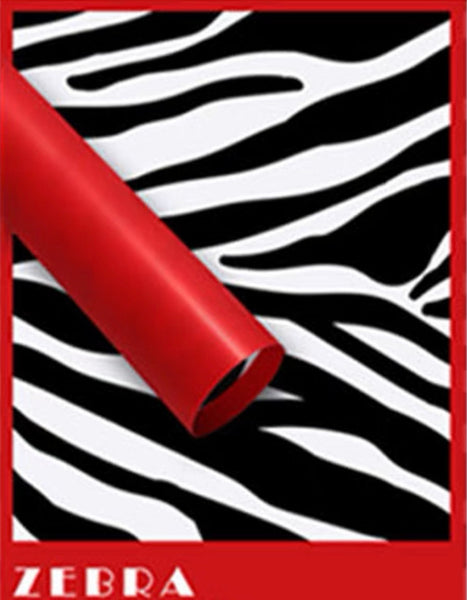 Zebra Pattern Waterproof Wrapping Paper