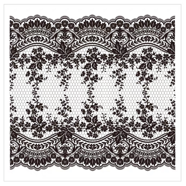 Doily Waterproof Wrapping Paper