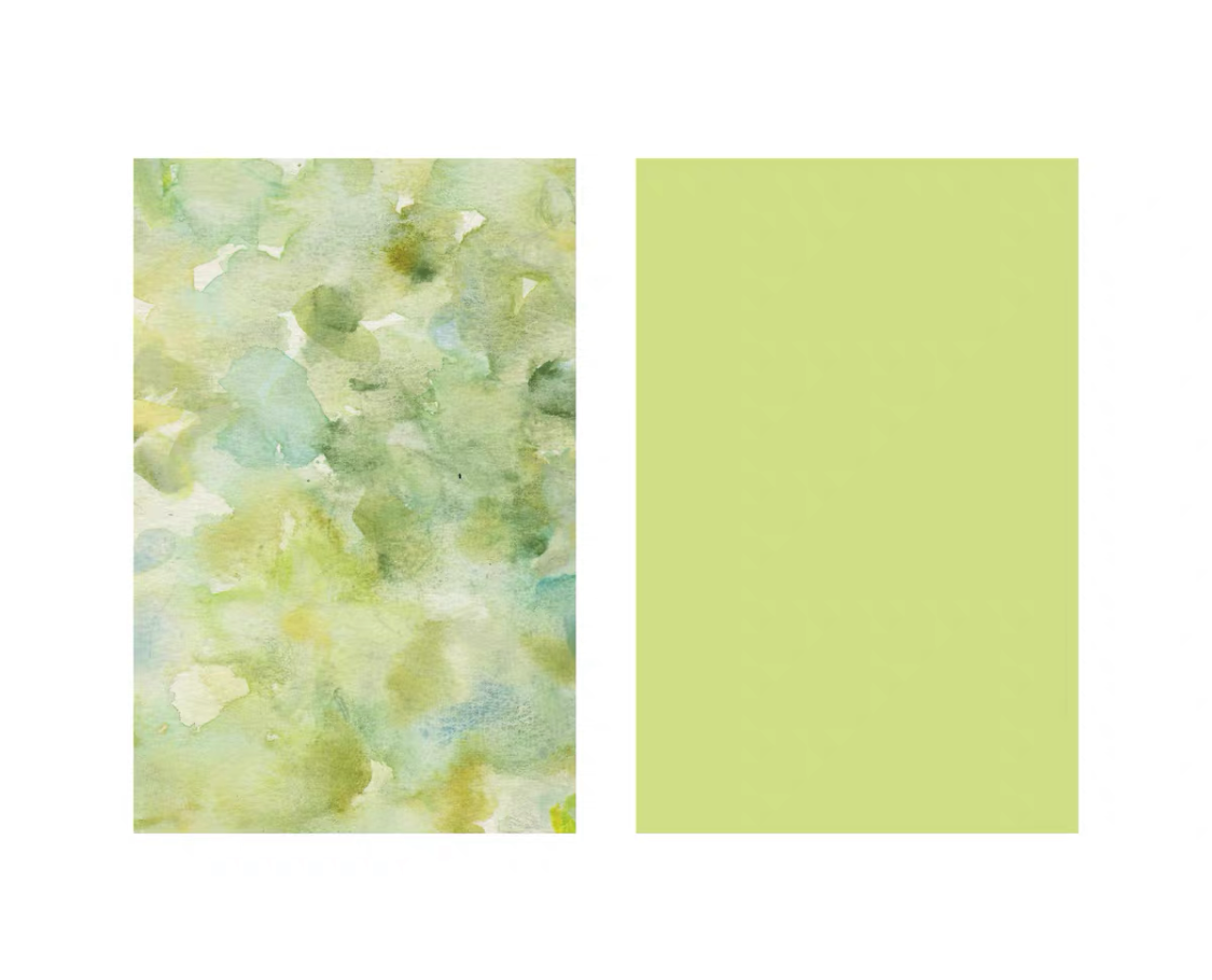 Spring Watercolor Wrapping Paper