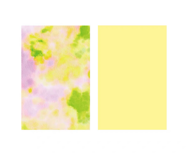 Spring Watercolor Wrapping Paper