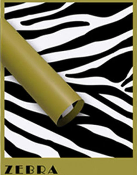 Zebra Pattern Waterproof Wrapping Paper