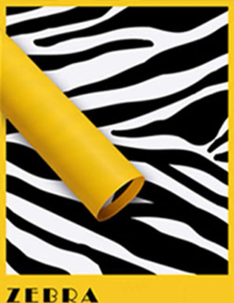 Zebra Pattern Waterproof Wrapping Paper