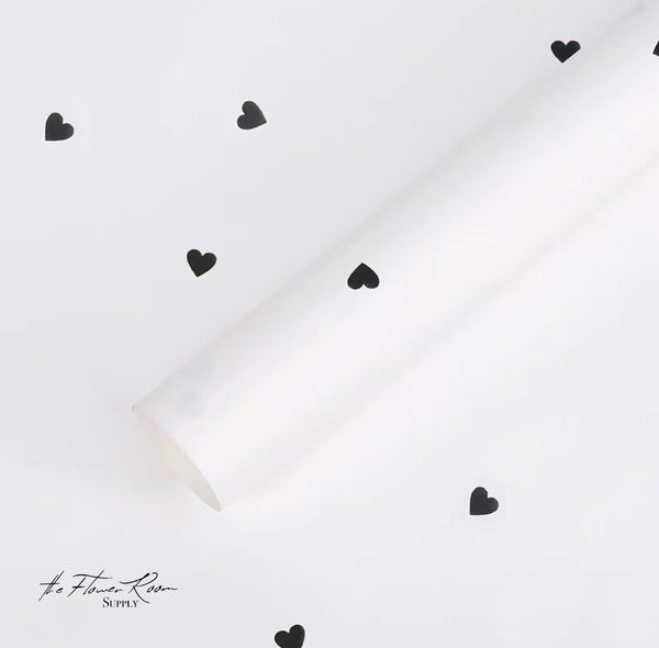 Little Hearts Waterproof Wrapping Paper