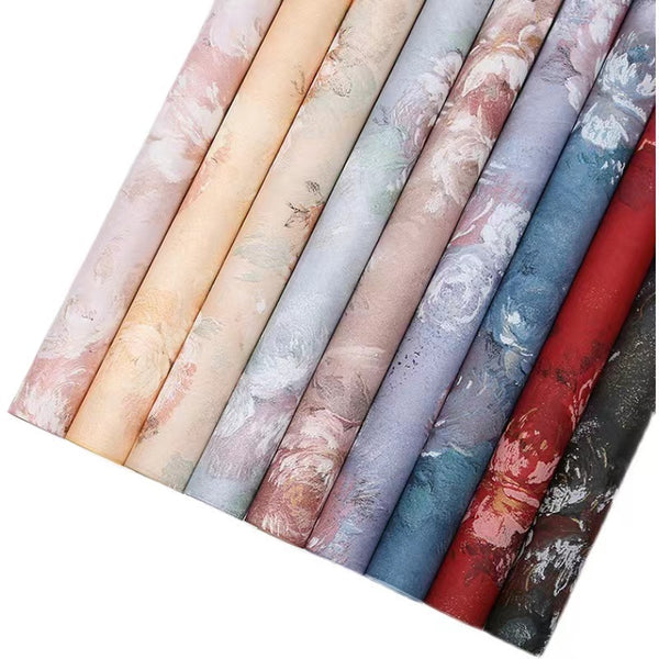 Vintage Oil Painting Wrapping Paper